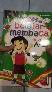 Buku Jurus Sempurna Belajar Membaca Huruf A-z (16×23cm) 32 Halaman