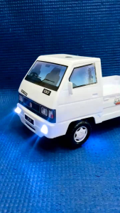 DT 43 Mainan Pickup L300 Viral Nyala Lampu Dan Musik OK Gass Cocok Buat Set Kado Mainan Koleksi Keluarga