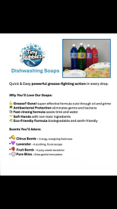 Dishwashing Soap Tiny Bubbles