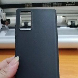 Casing Samsung Note 20: Softcase Macaron Black & Case Premium Black