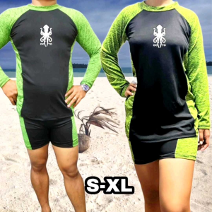 Rashguard Diver Terno Short Nylon Spandex Fit S-XL High Quality Product