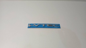 Logo Emblem Bagasi Tulisan I-vtec Besar