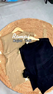 ROMPI ANDIN || SWEATER RAJUT || ATASAN WANITA || CARDIGAN RAJUT