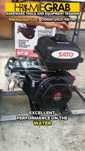 SATO 16HP MARINE GASOLINE ENGINE HIGH SPEED 420CC‼️HEAVY DUTY - HIGH PERFORMANCE‼️SAT-420H‼️