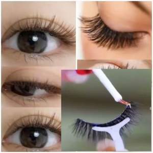 (1 PASANG) BULU MATA PALSU 3D / BULU MATA FASHION / BULU MATA PALSU LENTIK ELEGAN / BULU MATA PALSU PREMIUM / VINTAGE EYELASHES 3D / ZX3730