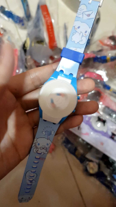 Jam Tangan Anak Perempuan Karakter Cinnamaroll Spinner Lampu warna warni