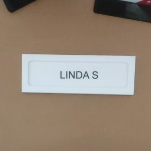 Sign Papan Nama Alrilik Custom Murah Ukuran 30x10 cm