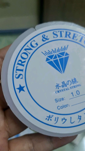 cuộn dây cước trong suốt dùng để xỏ hạt