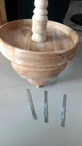 TEBOK SANGKAR BURUNG LOVEBIRD UK33 Kayu Jati