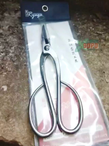 Alat Bonsai Gunting pruning Ryuga Melengkung Stenlis RS 03B