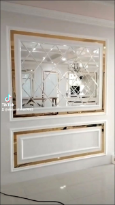 Cermin bevel ASLII PROMO UK 20 x 20 cm TEBAL 3 mm BEVEL 1 cm CERMIN BEVEL ASLI