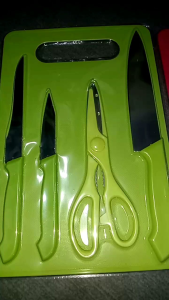 Telanan Set 5Pcs Multifungsi Pisau Dapur Set