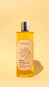 Shea Sweet Almond Shower Oil - French Almond / Wild Bluebell Scent