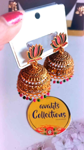 LOTUS  X-LARGE JUMKA EARRING