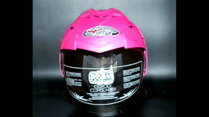 Helm Motor Half Face Single Visor SNI Sporty Ringan Murah Meriah Cocok untuk Aktivitas Harian