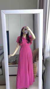 JUMPSUIT KULOT CRINKEL FREE BANDANA 7926 MV SHOP