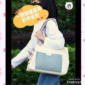 [READY STOCK]  Pet Carrier Tote Bag Dog Cat Bag Travel Bag | Beg Kuching | 宠物露头外出包旅行包背包 猫狗包包