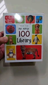 My First 100 Library: Boxset of 5 Early Learning Board Books
