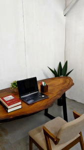 A359. Raintree Solid Wood Office Table / Study Table