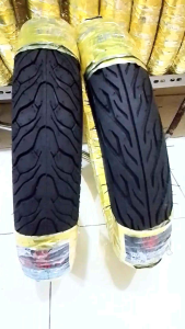 SATU PCS BAN LUAR TUBLES MEREK MUTAN MAHOGRA FREE PENTIL UKURAN 80/90-14 ALL MOTOR MATIC