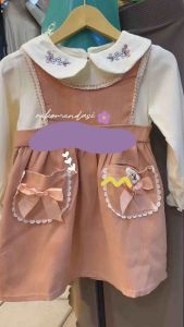 DRESS ANAK IMPORT PREMIUM OVERALL USIA 6BULAN-4TAHUN