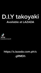 Takoyaki set ingredients only FREE chopsticks (NO PAN)
