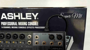 MIXER ASHLEY SUPER M8 COMPRESOR 256DSP ORIGINAL ASHLEY SUPERM8 MP3 BLUETOOTH PC SOUNDCARD