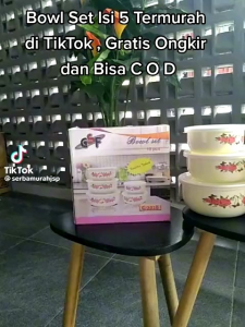 MANGKOK SATU SET GSF G-2028 | BOWL SET 5 IN 1