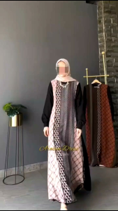 27gadih Gamis Motif Kekinian Terbaru Arasya Volt 2 Produk Amore by Ruby