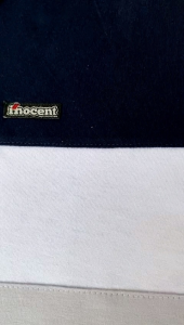 Kaos Kerah Distro Inocent Katun Combed 24s Free Stiker