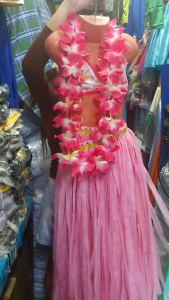GRASSKIRT ONY/HAWIIAN COSTUME FOR KIDS
