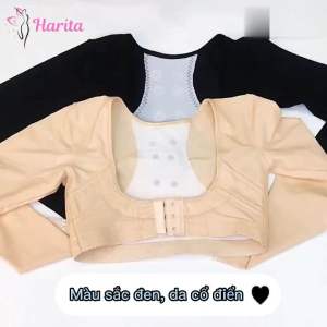Áo định hình tay gen nịt bắp tay lưng Harita cao cấp xuất Nhật