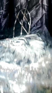 DRESS SEQUIN HITAM(XIANGNAIER) 440