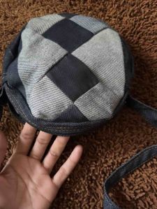 สะพายผ้ายีนส์ ปรับสายสั่นยาวตามถนัด