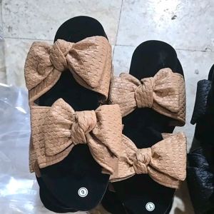 Marikina Ribbon Flat Slippers: Soft & Eco-Friendly