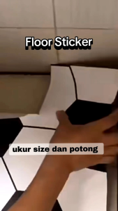Bathroom Floor Sticker Wallpaper Bilik Air Lantai Pelekat Lantai Bilik Air Kitchen Sticker Wallpaper Dapur Lantai Simen