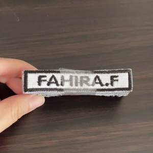 Bet Custom Nama Seragam Sekolah /10pcs