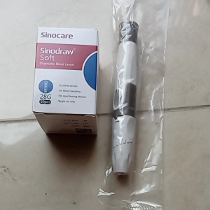 [Mua 1 được 2] Bộ hộp 50 kim lấy máu tiểu đường SinoCare và Bút lấy máu đường huyết loại Xịn +Tặng kèm túi rút tiện dụng Mua 1 Được 2 Sản Phẩm Đồ Dùng Y Tế Cho Người Tiểu Đường - Lazada