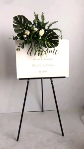 Daun artificial / daun hiasan / daun plastik single satuan / Daun Monstera Series Semangka Canna Pillow