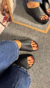 Mauroco Sandal Wedges Casual Wanita Kekinian Kinara Series