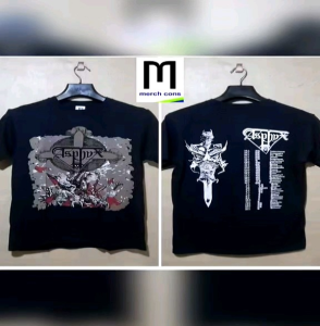Kaos Band ASPHYX Ts Tour: Desain & Kualitas