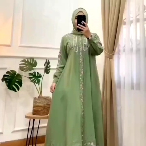 Ramadhani Dress & Gamis Wanita Bordir Terbaru