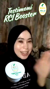 NIGHT CREAM BOOSTER RCI SKINCARE ORI krim malam racikan ijo BPOM | night booster rci skincare