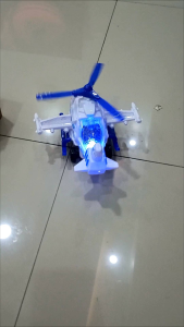 mainan helicopter murah pakai baterai bisa jalan lampu dan bersuara helikopter
