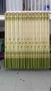 Rèm vải gấm hoa tuy liploại dày dặn bền bỉ che ngoài trời cũng ok rèm cửa sổ cửa chính ngăn phòng