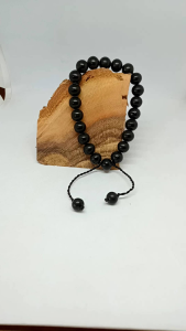 gelang kayu kelor hitam model tarik h183