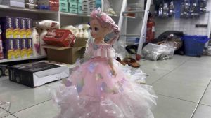 Princess Colourful Light Doll Boneka Permainan