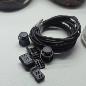 Tali Sepatu Karet Elastis dengan Stopper