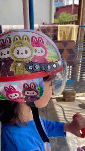 KIDS CHILDREN RETRO HELMETS BICYCLE MOTORCYCLE KUROMI SPIDERMAN