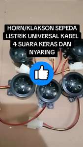 Klakson Motor Listrik & Sepeda Listrik: Panduan Lengkap